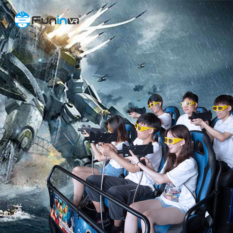 Bebaskan Kekuatan Efek Angin di Bioskop 5D Sistem Listrik untuk Kegembiraan Taman Trampolin