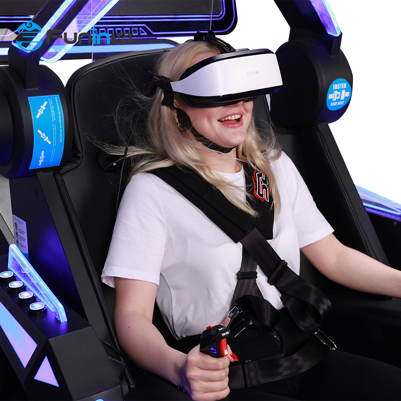 VR 360 roller coaster fly simulator vr mesin game untuk pusat perbelanjaan hiburan vr Simulator