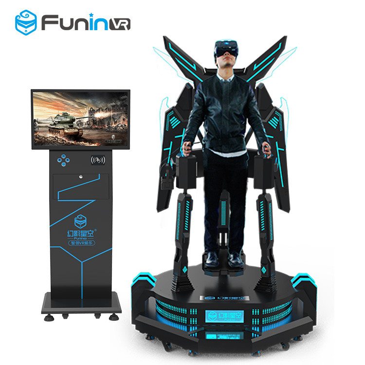 Bersemangat Standing Up Simulator Penerbangan VR Simulasi Simulasi Realitas Virtual