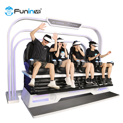 Simulator Komersial Remaja Vr Walker Memainkan Game CS Tipe Roller Coaster Dalam Ruangan