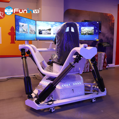 Komersial 9D Virtual Reality Simulator Racing Kursi F1 Motor Simulator Arcade Game Chair