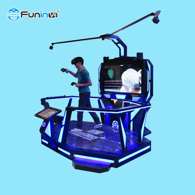 Indoor E VR Space Walk Jelajahi Realitas Virtual Di Lingkungan Aman Beban 200KG