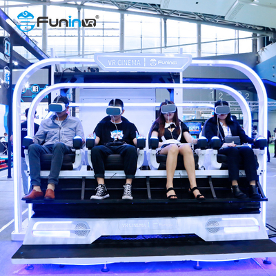 400KG Load 9D VR Cinema Simulator Dengan Gameplay Interaktif Kursi Dinamis Berdaya Tahan Tinggi
