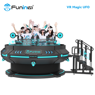 Tingkatkan Bisnis Hiburan Anda dengan 6 Kursi 9D VR VR Cinema Voltage 220V / 2.4KW dan Komputer I5 1650 8G 240G