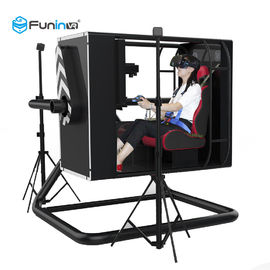 Flight Machine 9d VR 720 Derajat simulator penerbangan joystick untuk Taman Hiburan