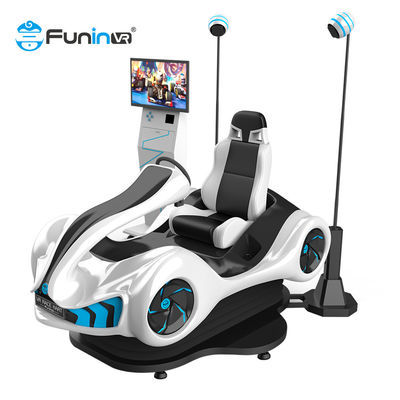 kursi tunggal 9d VR Racing Karting game mesin Dengan HTC Tracker