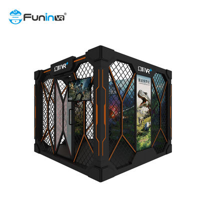 Beban terukur 600kg 9D VR Arcade Machine 4 Pemain VR Shooting Game Simulator