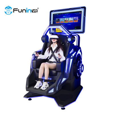 Pengalaman nyata 360 derajat VR Simulator memutar simulasi penerbangan 9d virtual reality 360 derajat kursi vr