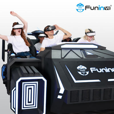 Virtual Reality Multiplayer Vr Simulator Game Machine 6 Kursi Balap 9d VR Simulator