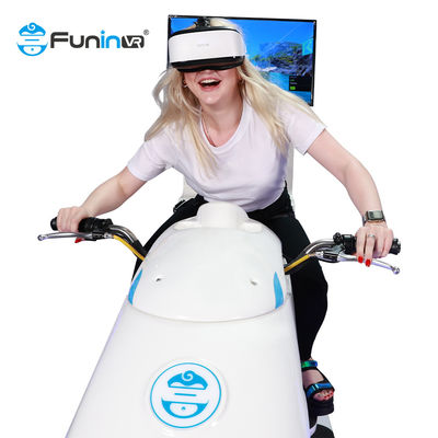 Game mengemudi mobil Realitas Virtual 9D di motor balap simulator mengemudi mobil vr